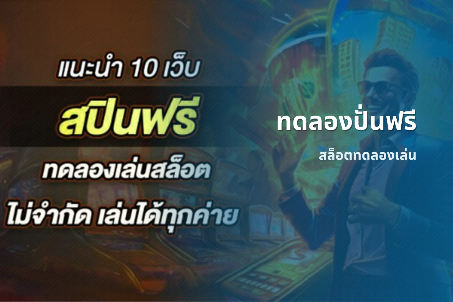 ทดลองปั่นฟรี - free spin trials