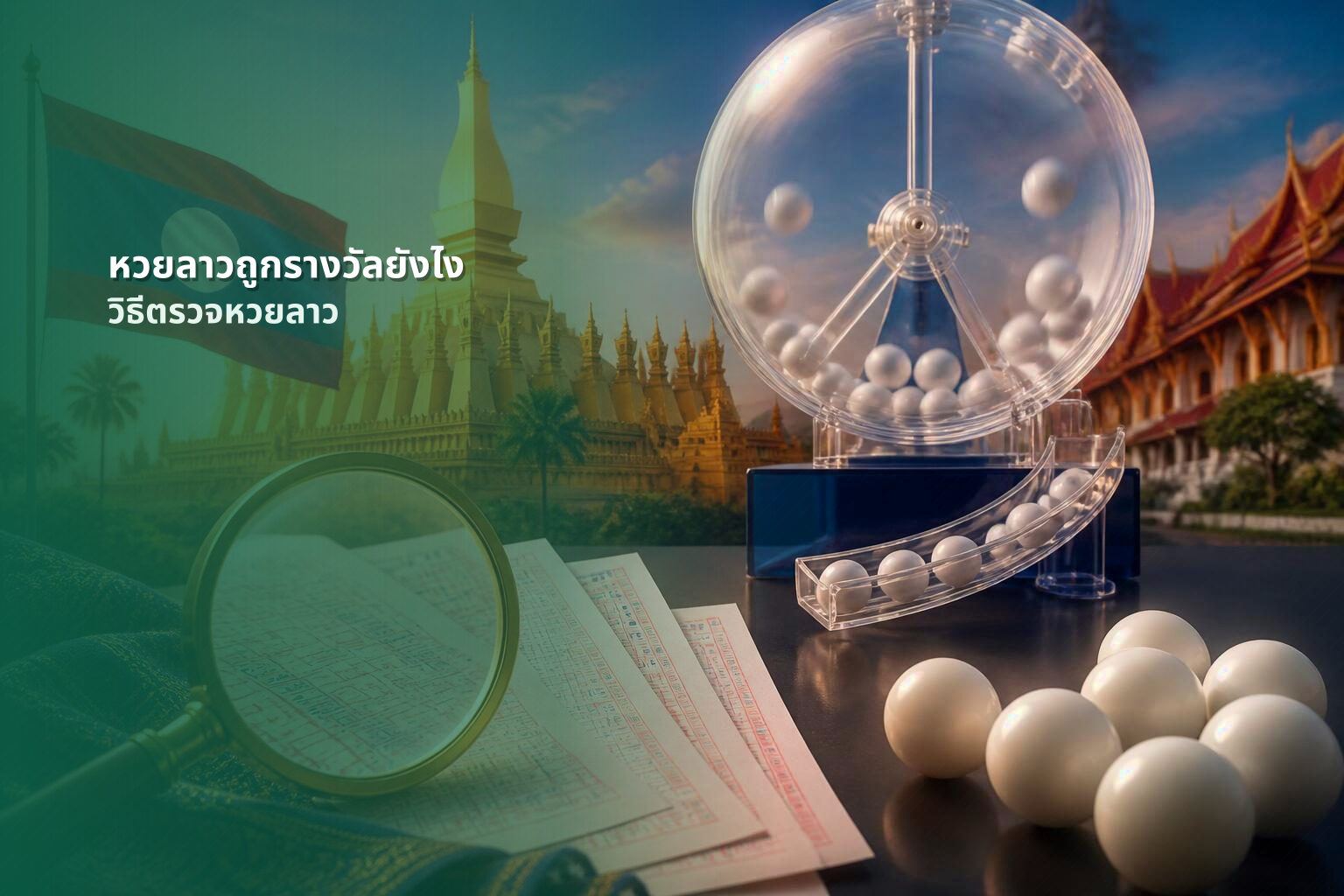 หวยลาวถูกรางวัลยังไง วิธีตรวจหวยลาว