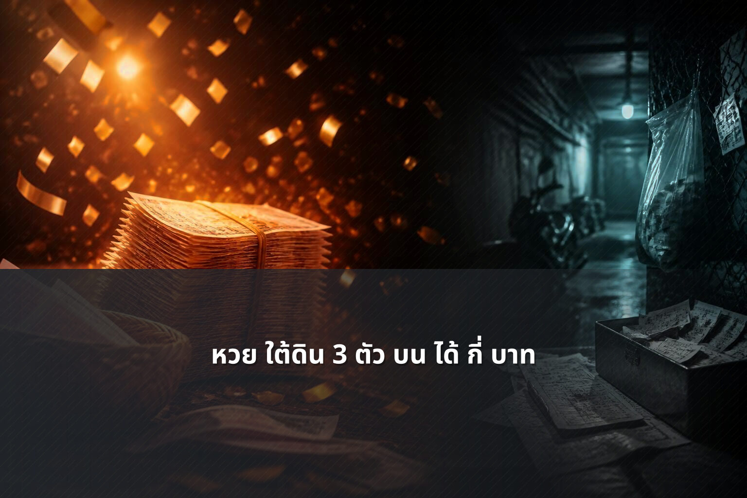 หวย ใต้ดิน 3 ตัว บน ได้ กี่ บาท - หวยใต้ดิน