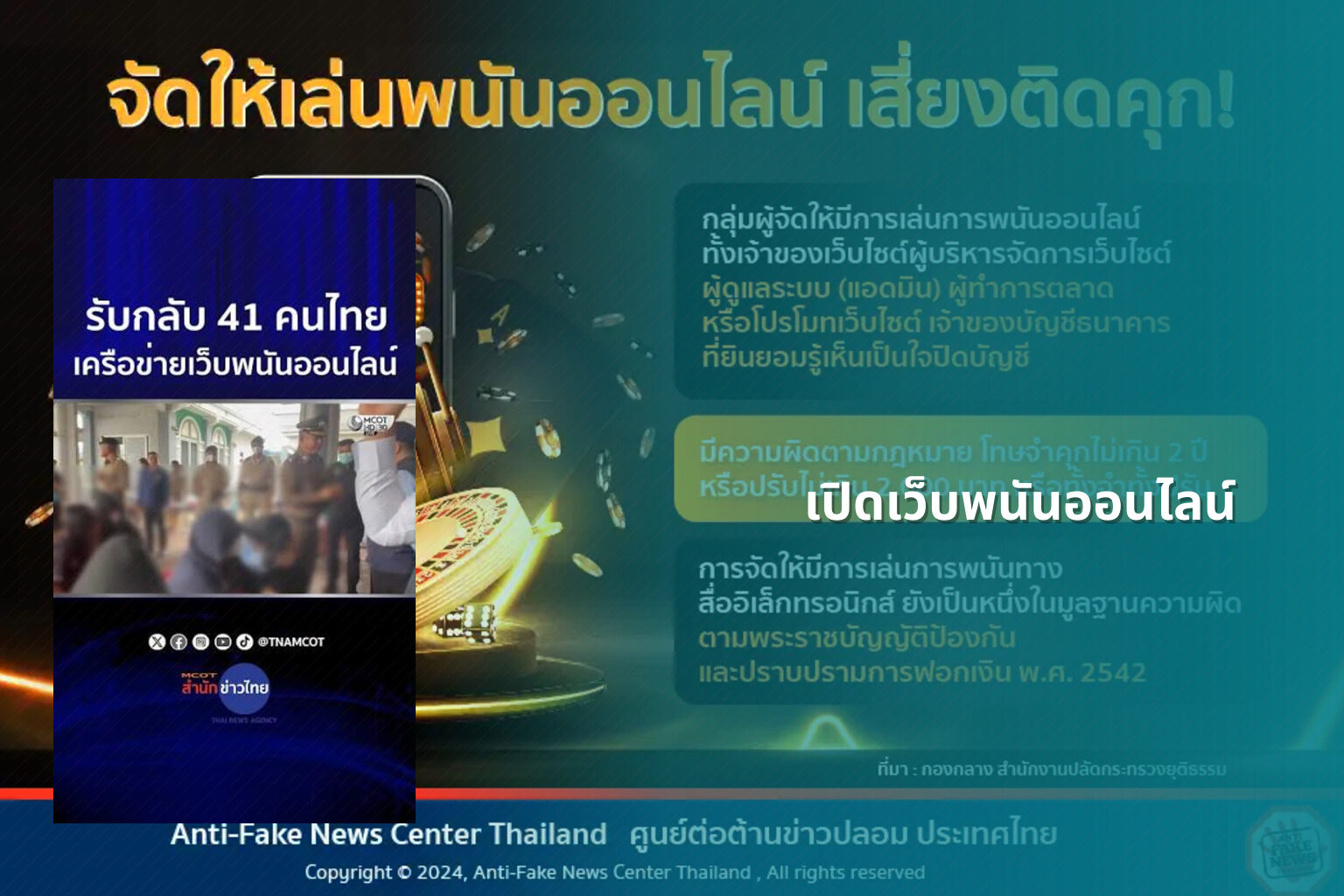 เปิดเว็บพนันออนไลน์ - opening an online gambling website