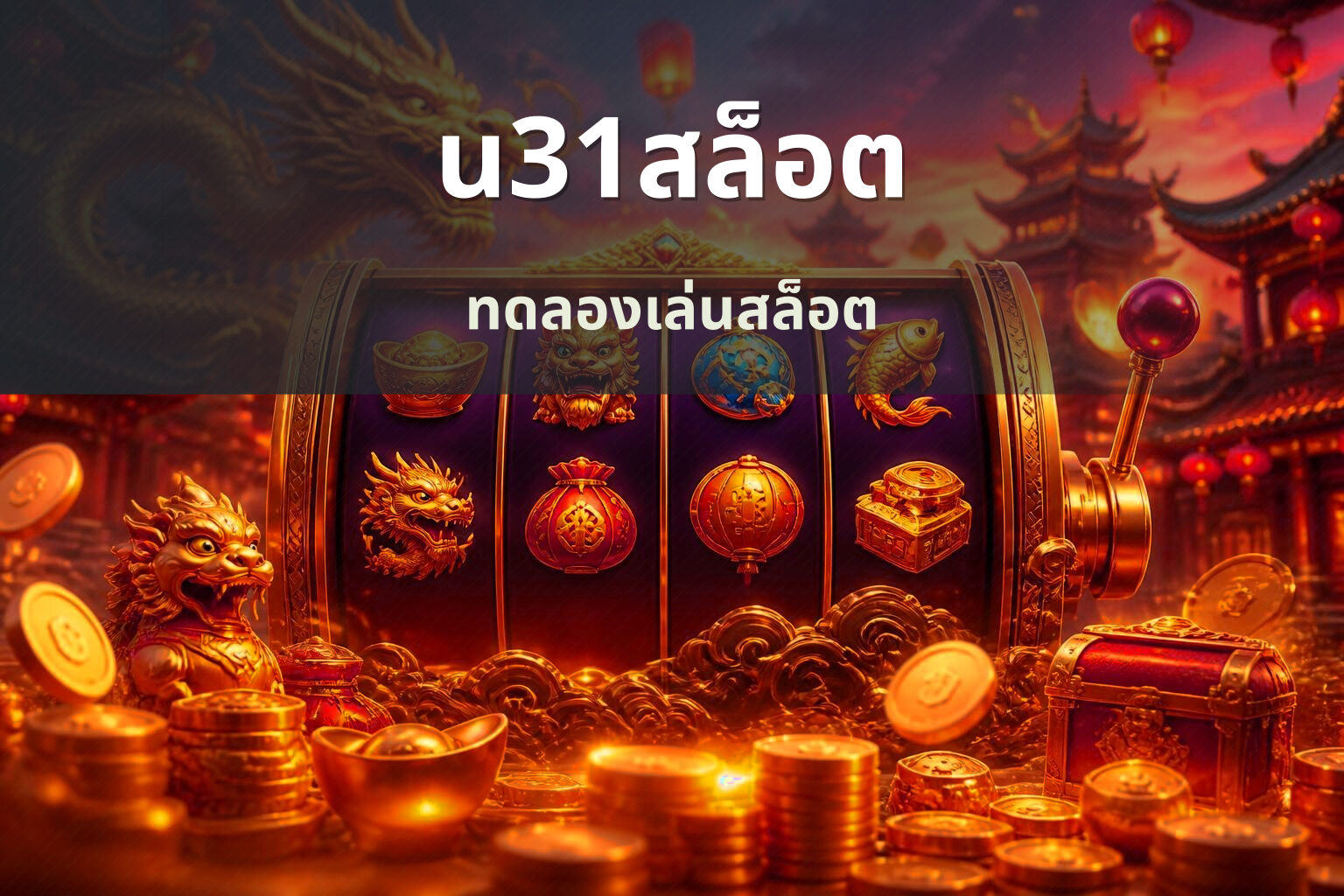 u31สล็อต ทดลองเล่นสล็อต
