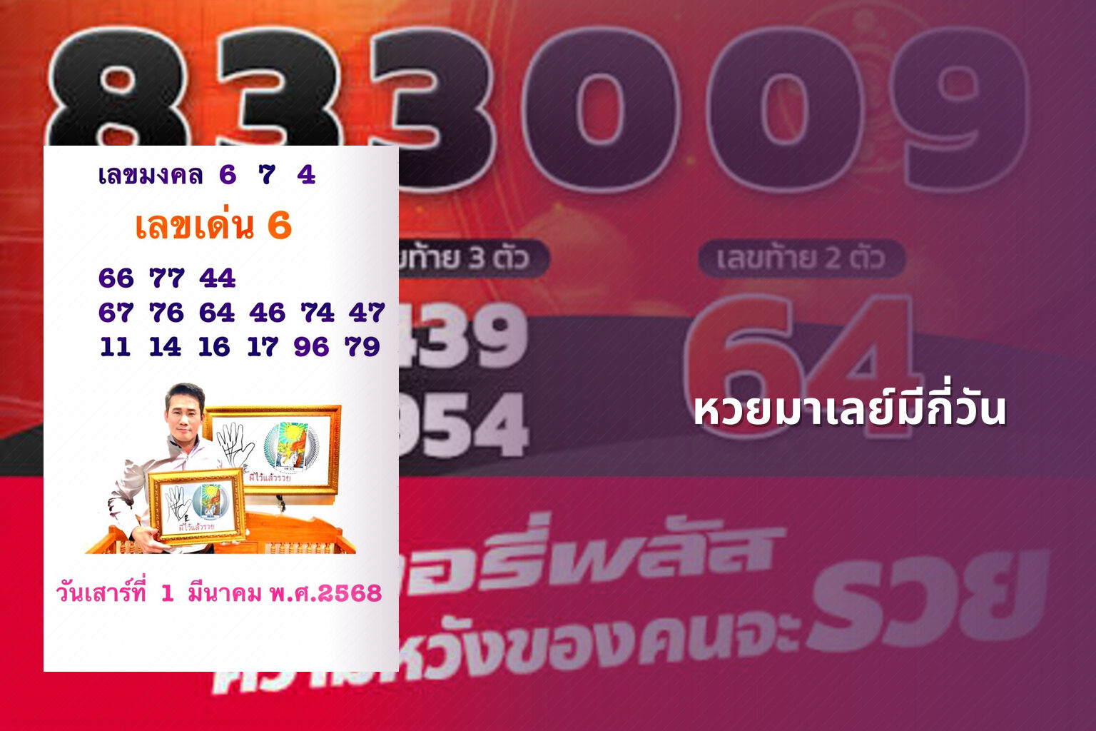 หวยมาเลย์มีกี่วัน - lottery schedule
