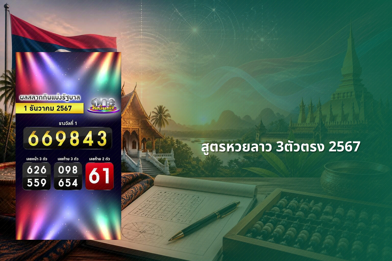 สูตรหวยลาว 3ตัวตรง 2567 - หวยลาว