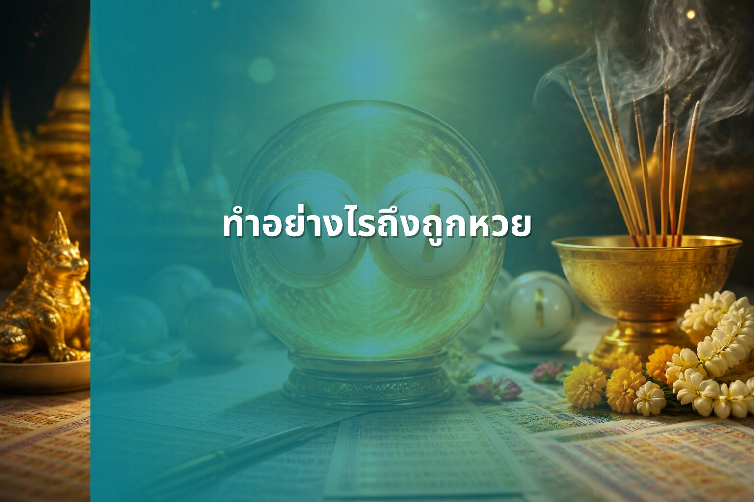 ทำอย่างไรถึงถูกหวย - หวย