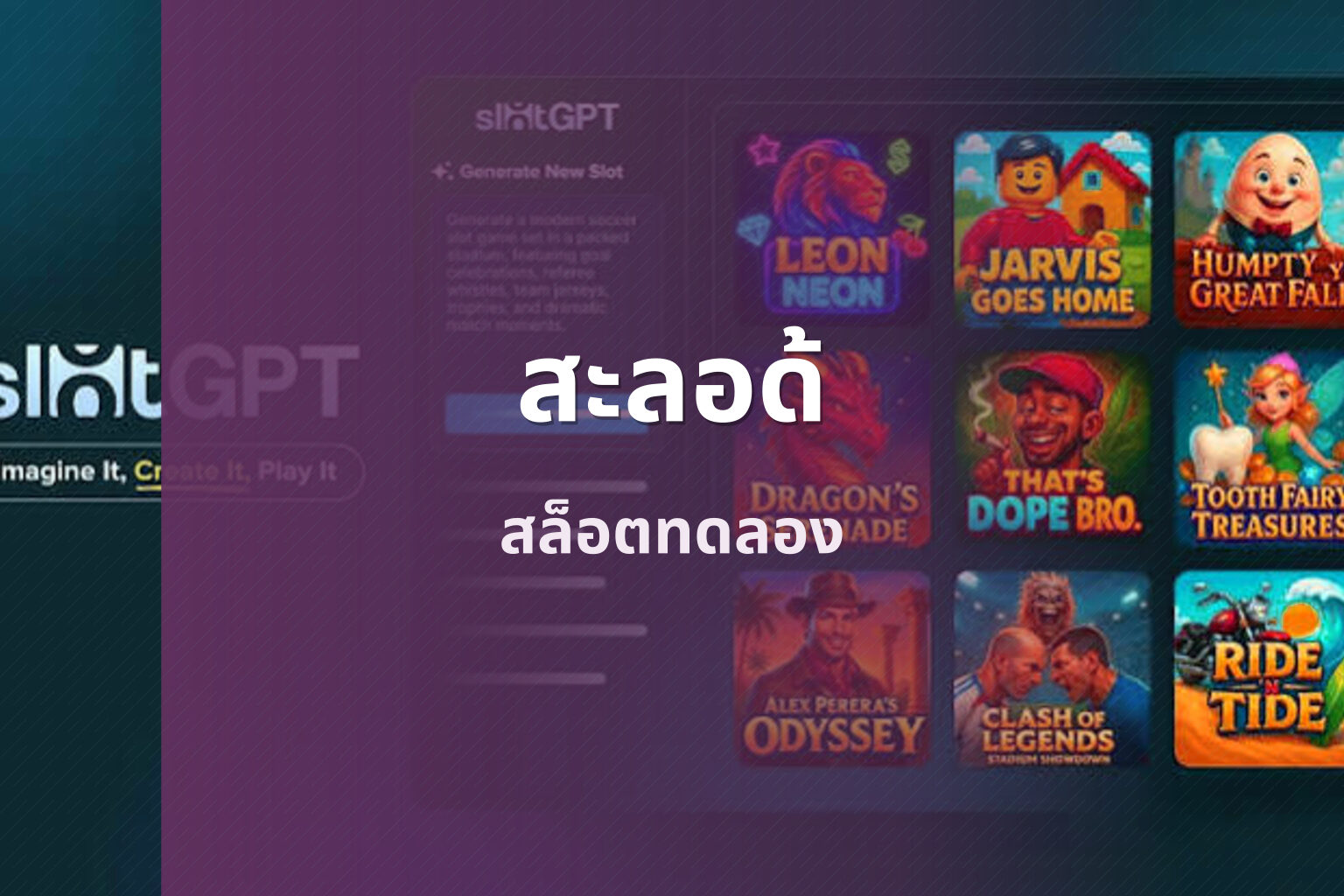 สะลอด้ สล็อตทดลอง