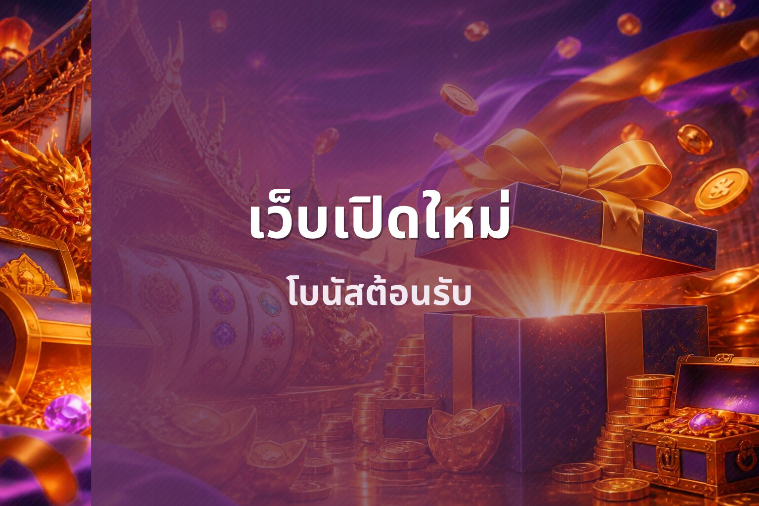 เว็บเปิดใหม่ โบนัสต้อนรับ