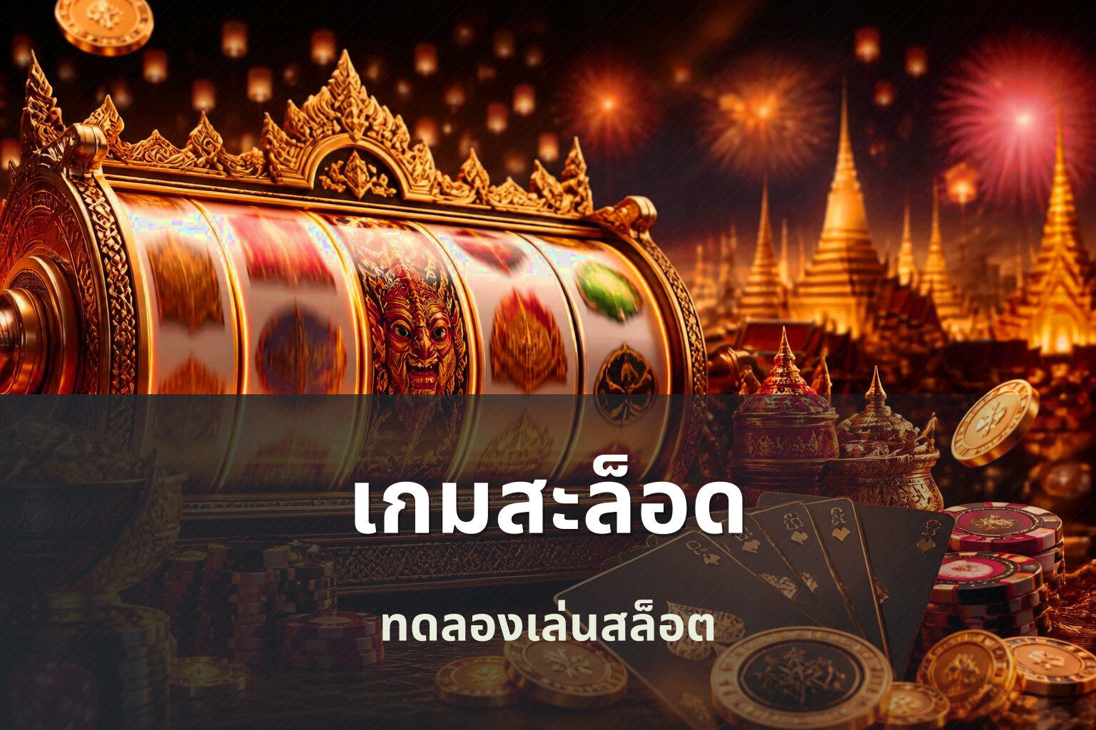 เกมสะล็อด ทดลองเล่นสล็อต