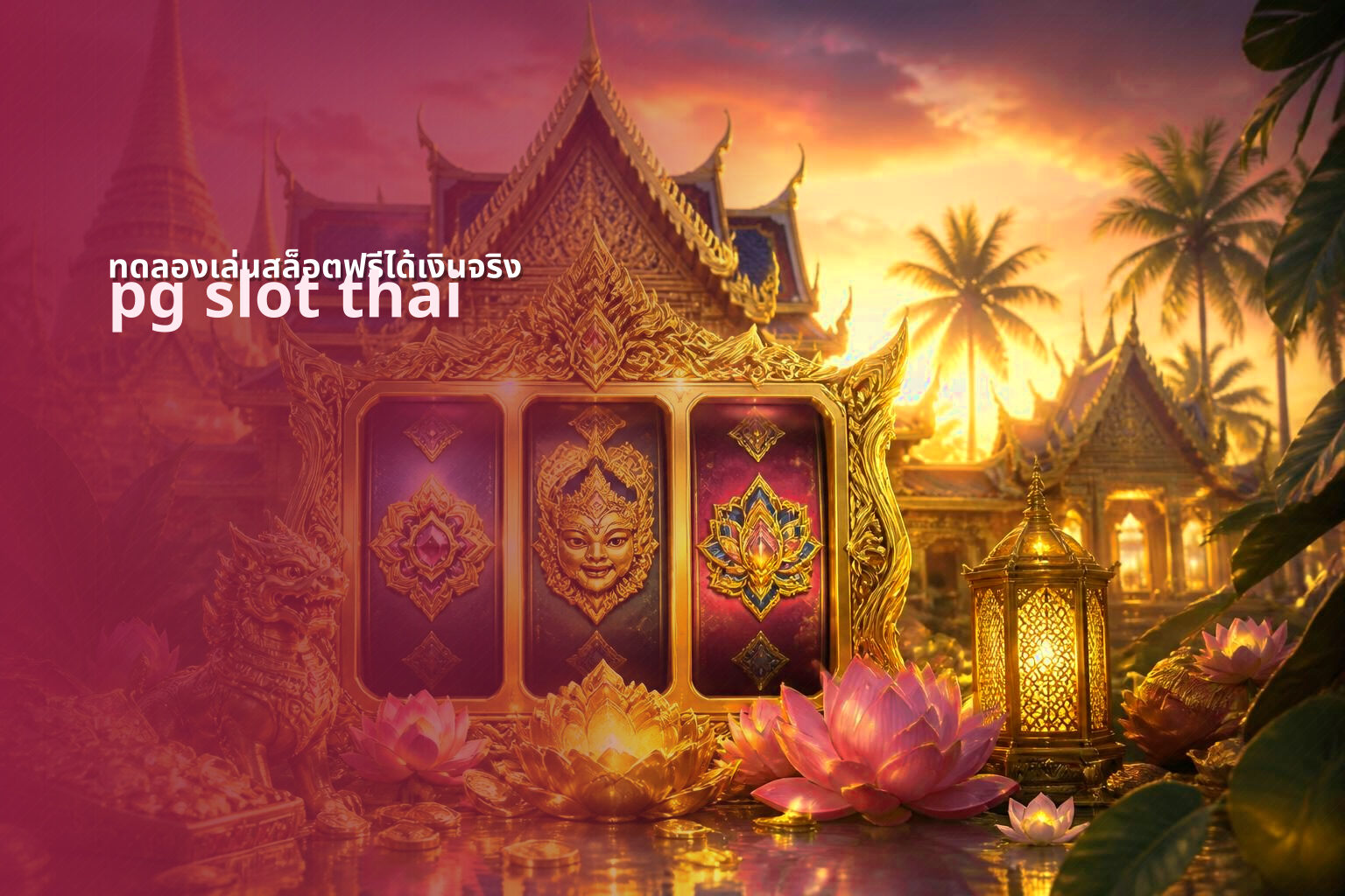 ทดลองเล่นสล็อตฟรีได้เงินจริง pg slot thai