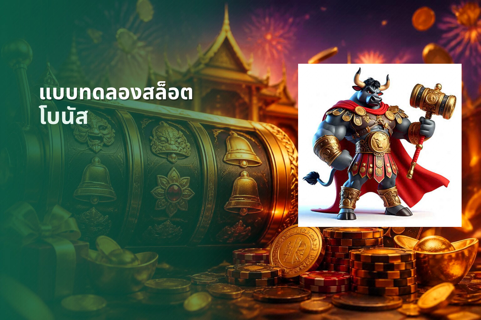 แบบทดลองสล็อต โบนัส