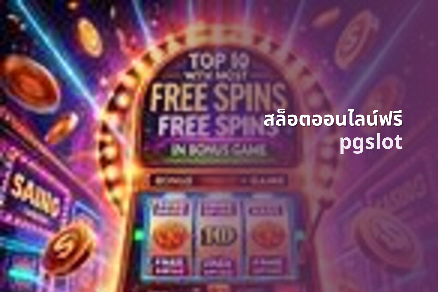สล็อตออนไลน์ฟรี - free online slots