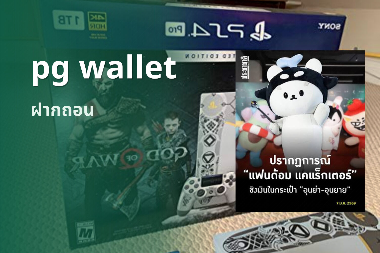 pg wallet ฝากถอน