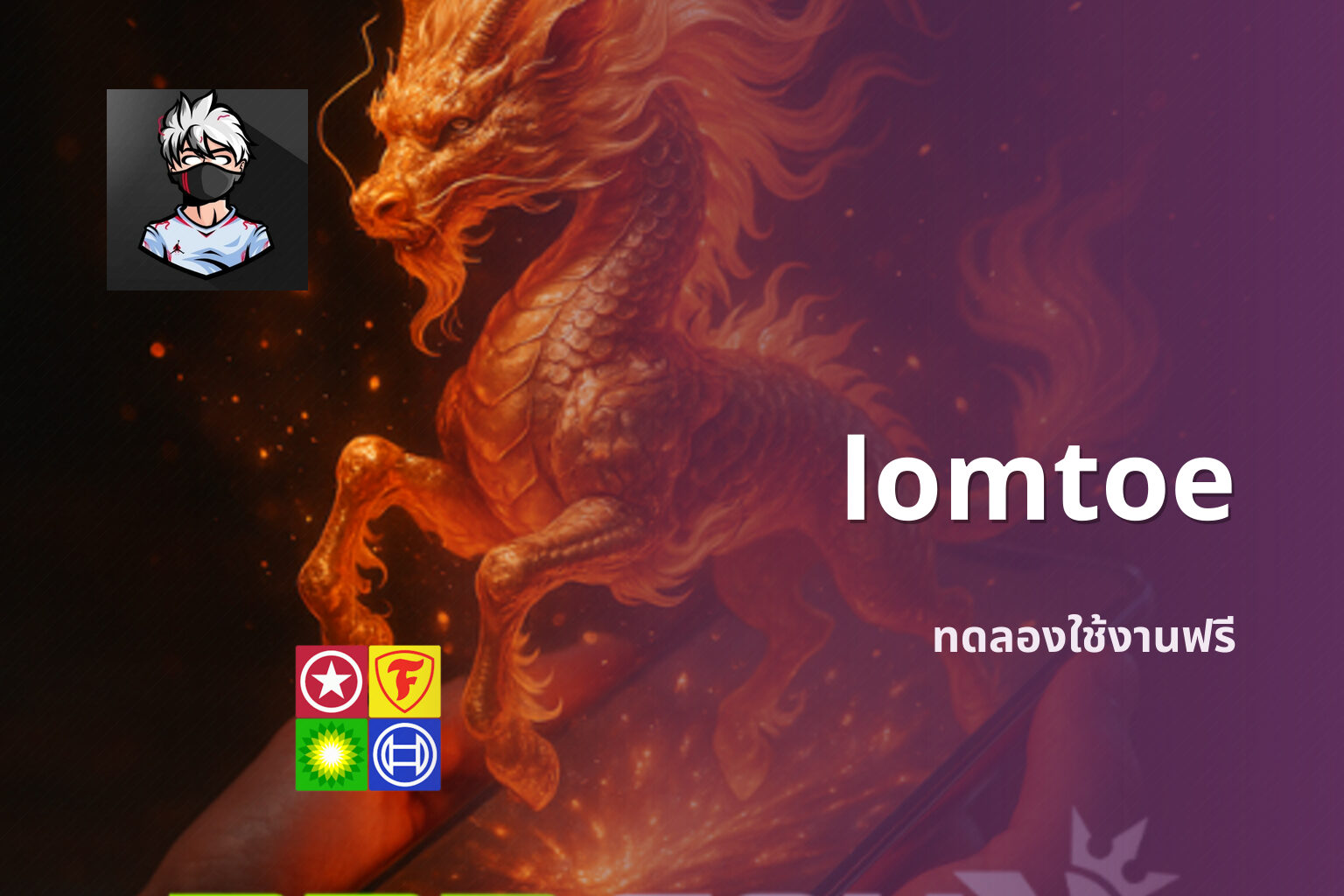 lomtoe ทดลองใช้งานฟรี