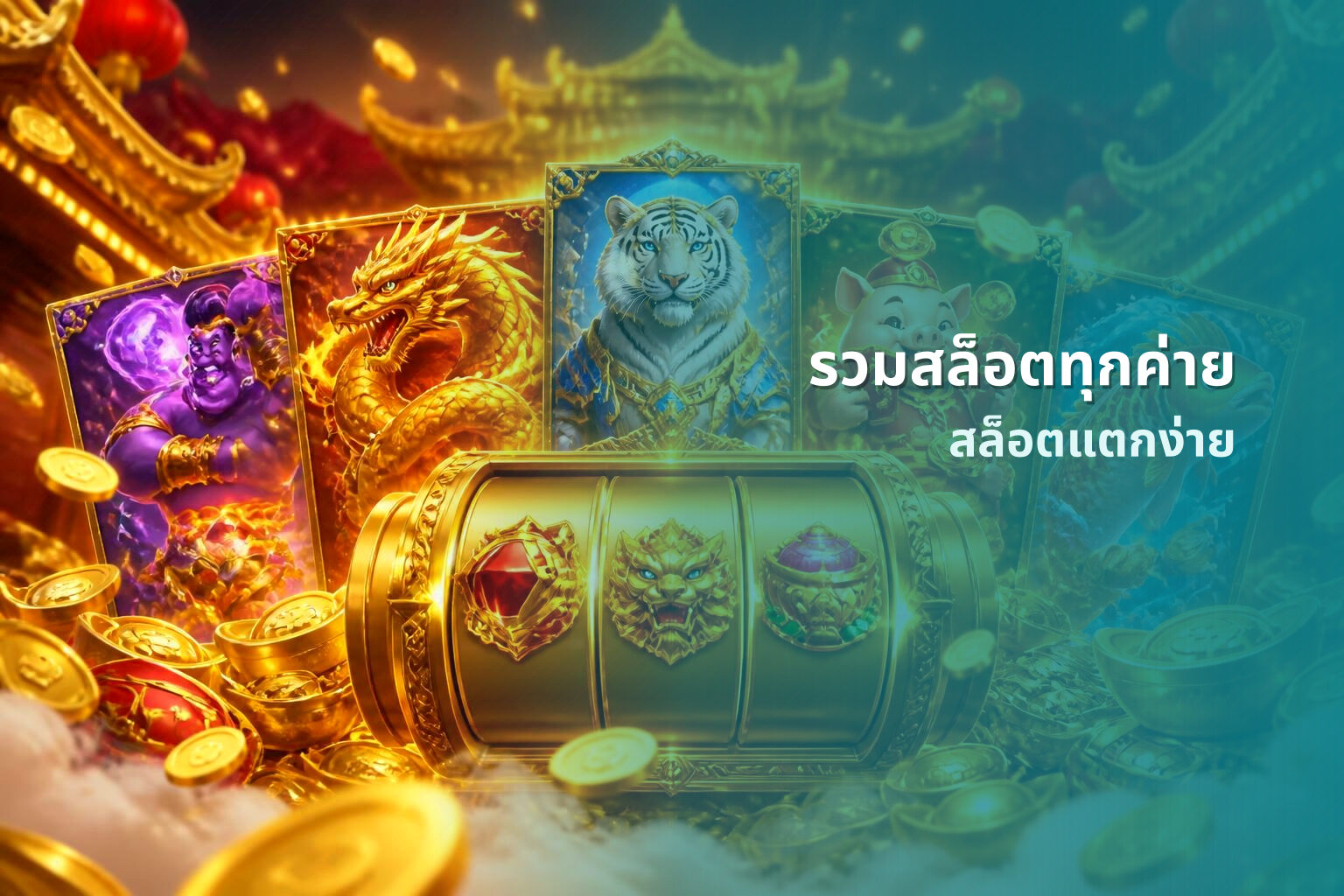 รวมสล็อตทุกค่าย สล็อตแตกง่าย