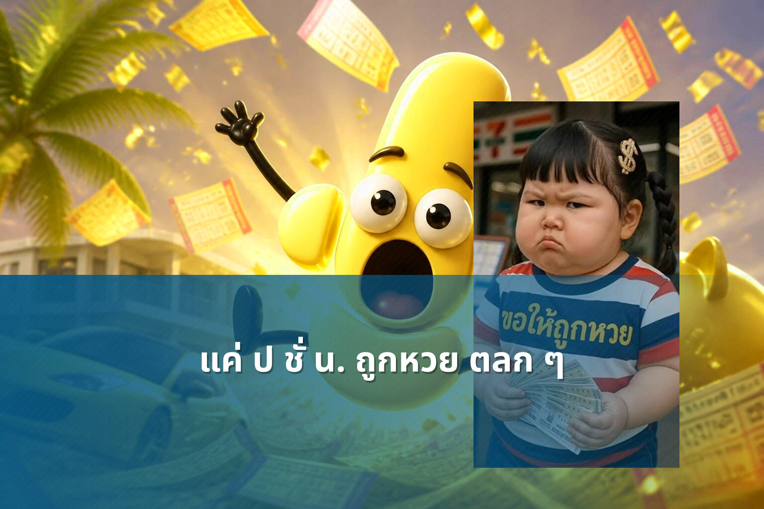 แค่ ป ชั่ น. ถูกหวย ตลก ๆ - ความบันเทิง