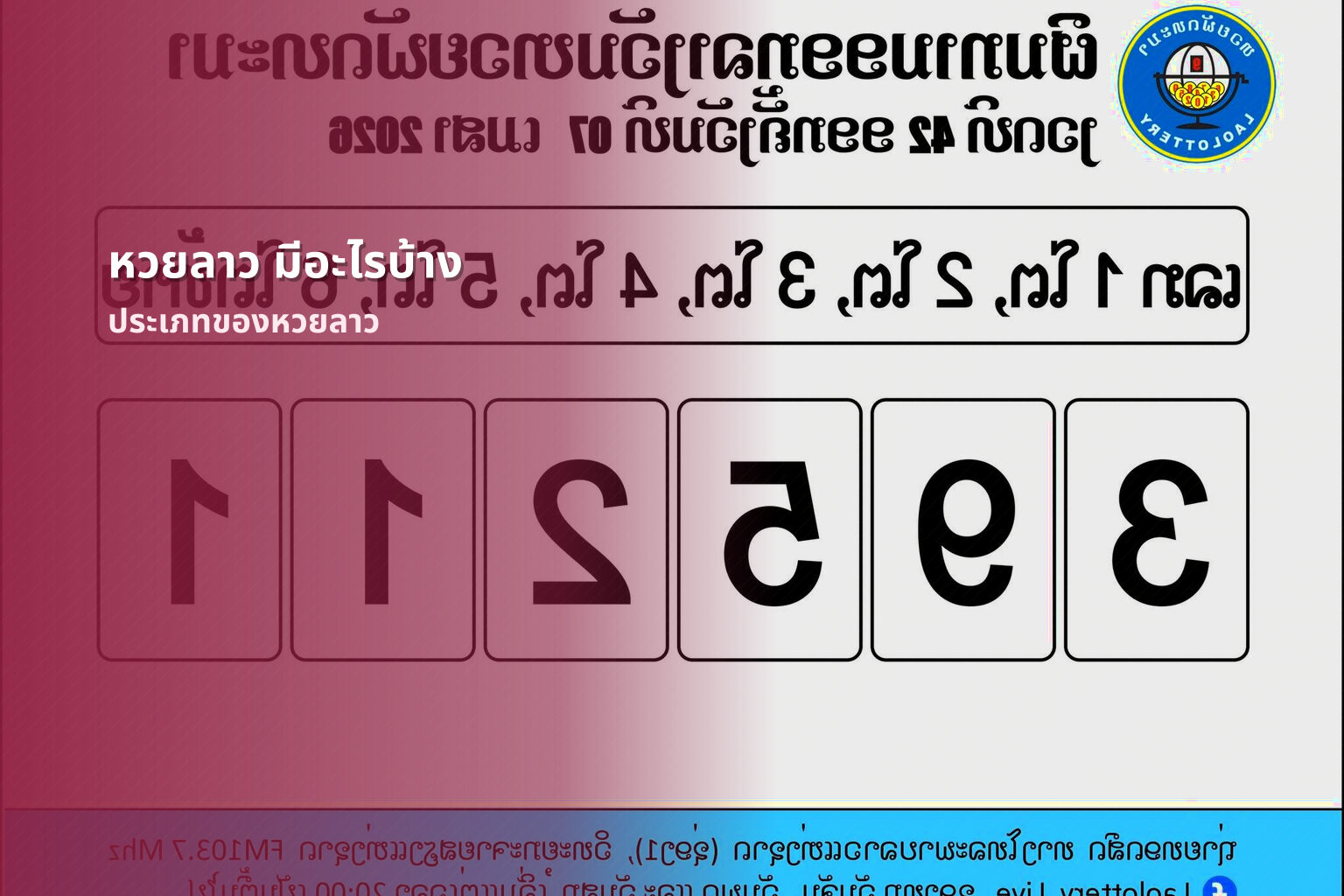 หวยลาว มีอะไรบ้าง ประเภทของหวยลาว