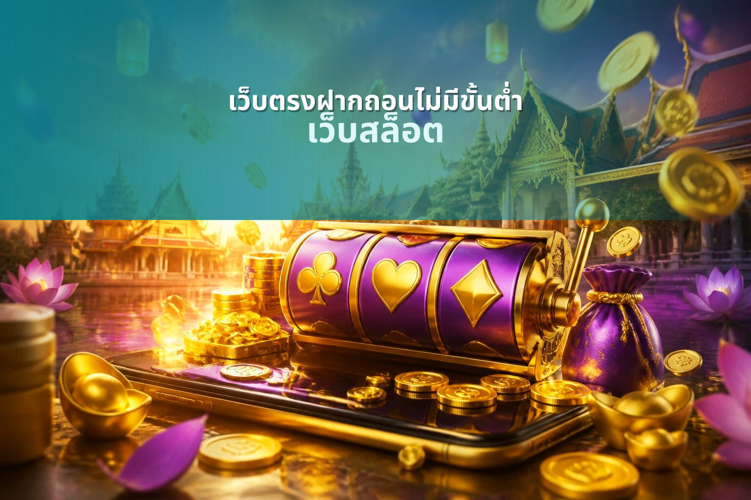 เว็บตรงฝากถอนไม่มีขั้นต่ํา เว็บสล็อต