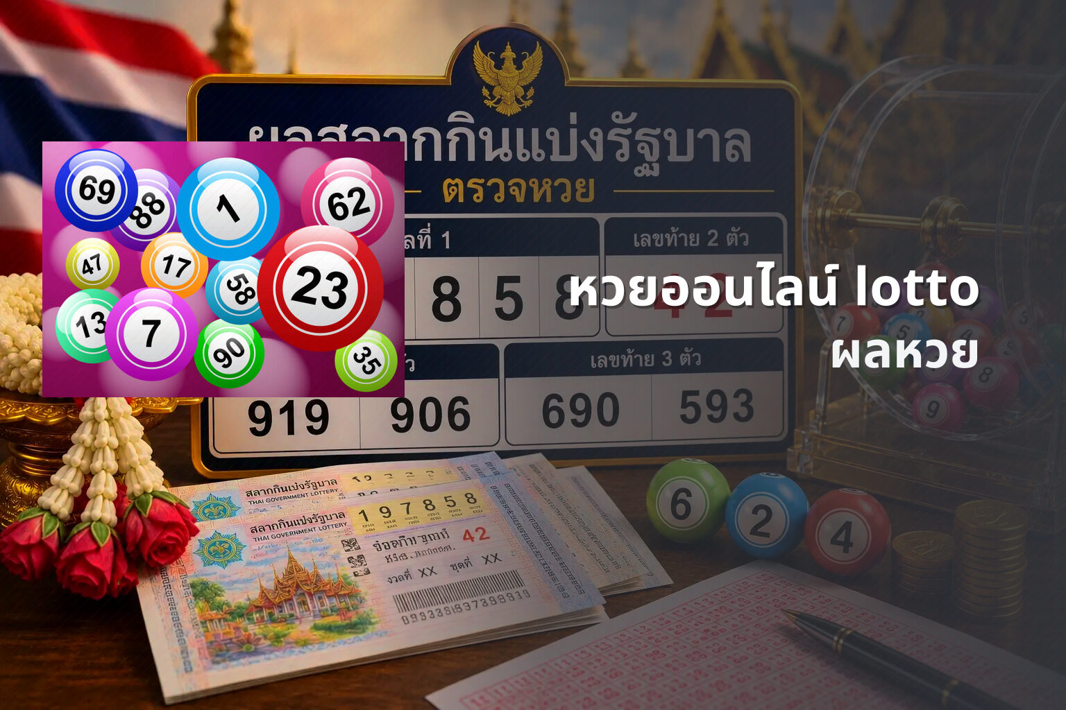 หวยออนไลน์ lotto - online lottery