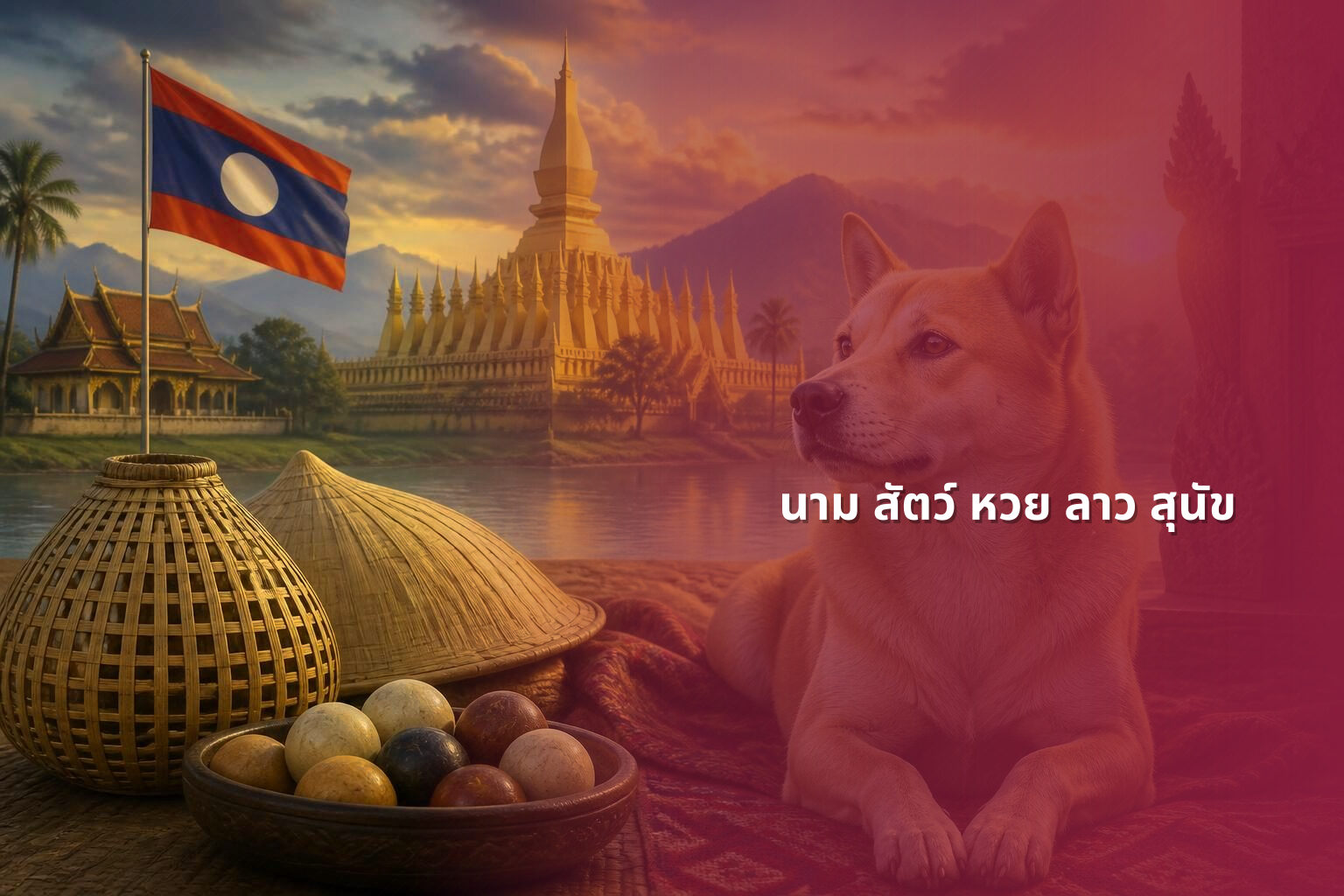 นาม สัตว์ หวย ลาว สุนัข - หวยลาว