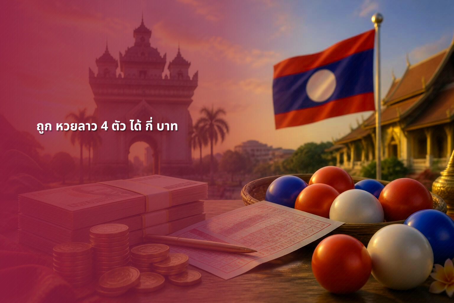 ถูก หวยลาว 4 ตัว ได้ กี่ บาท - lottery winnings
