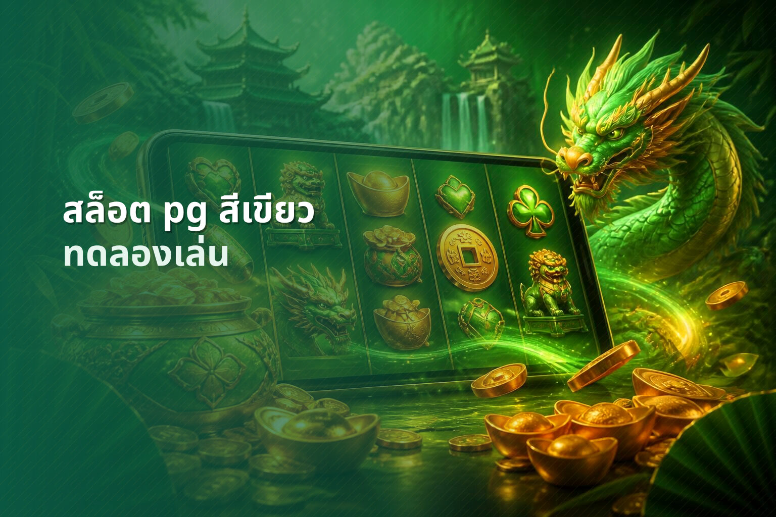 สล็อต pg สีเขียว - online slot game