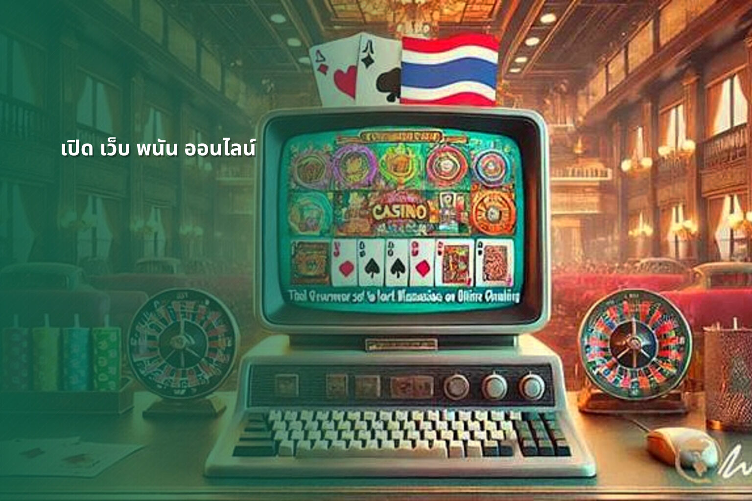 เปิด เว็บ พนัน ออนไลน์ - opening an online gambling website