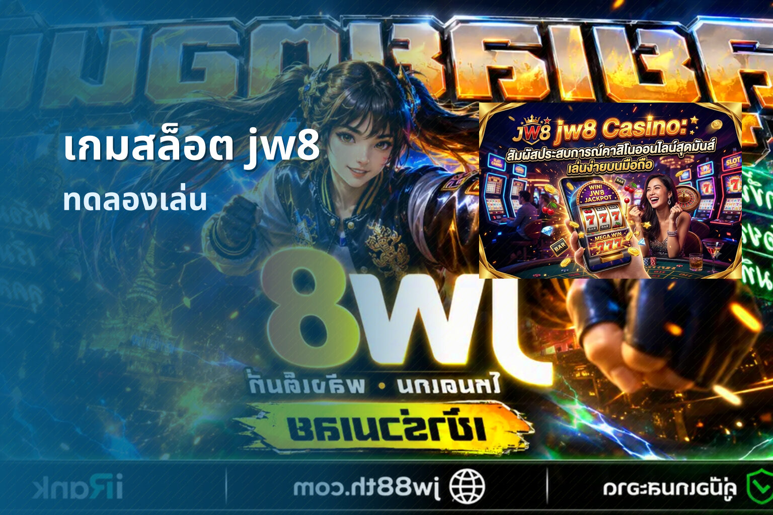 เกมสล็อต jw8 ทดลองเล่น