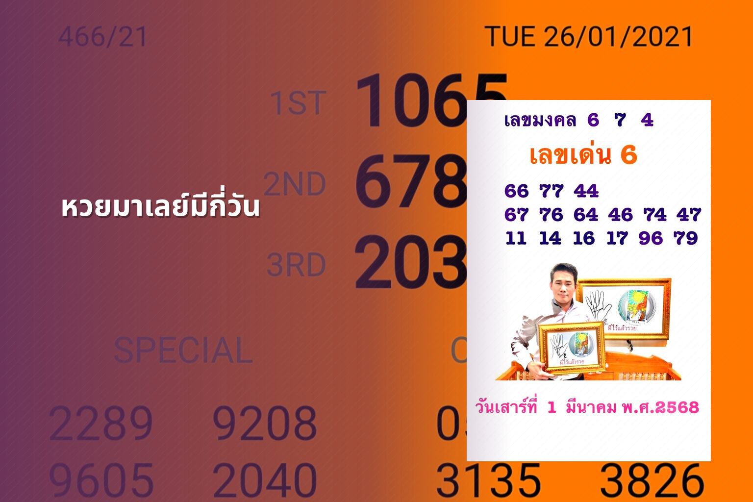 หวยมาเลย์มีกี่วัน - lottery schedule