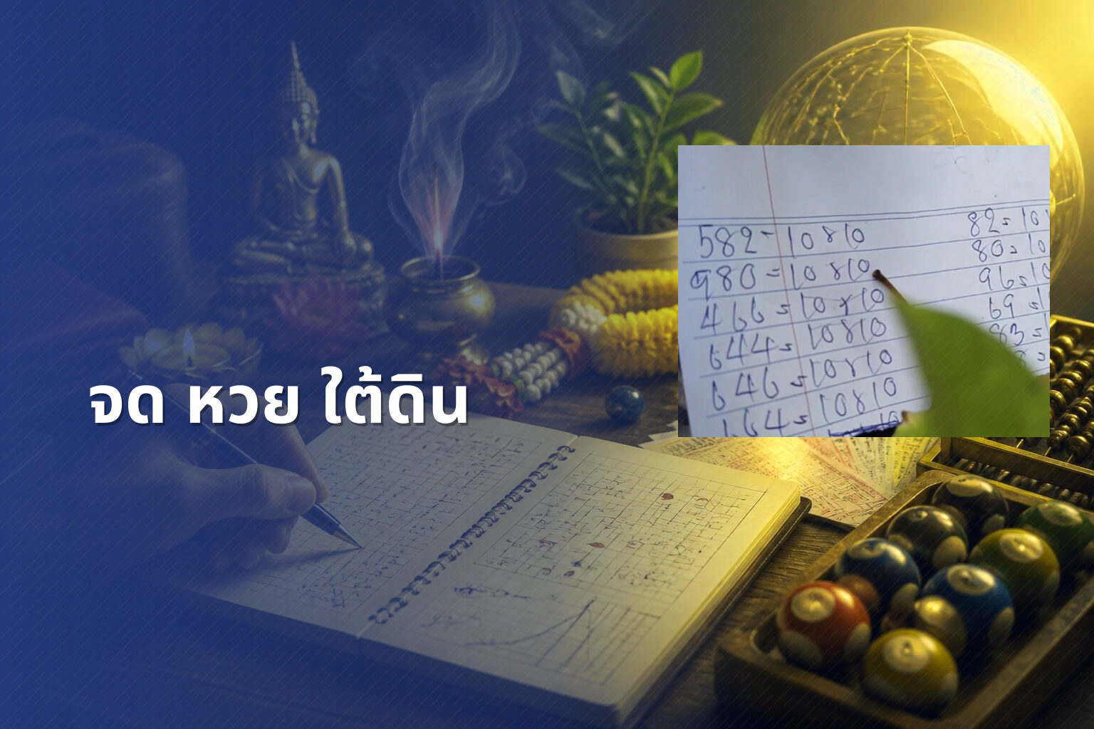 จด หวย ใต้ดิน - underground lottery