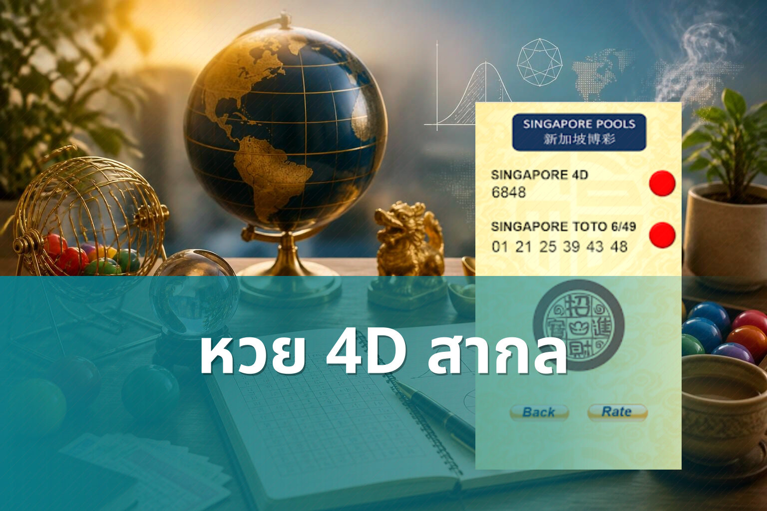 หวย 4D สากล - 4D lottery
