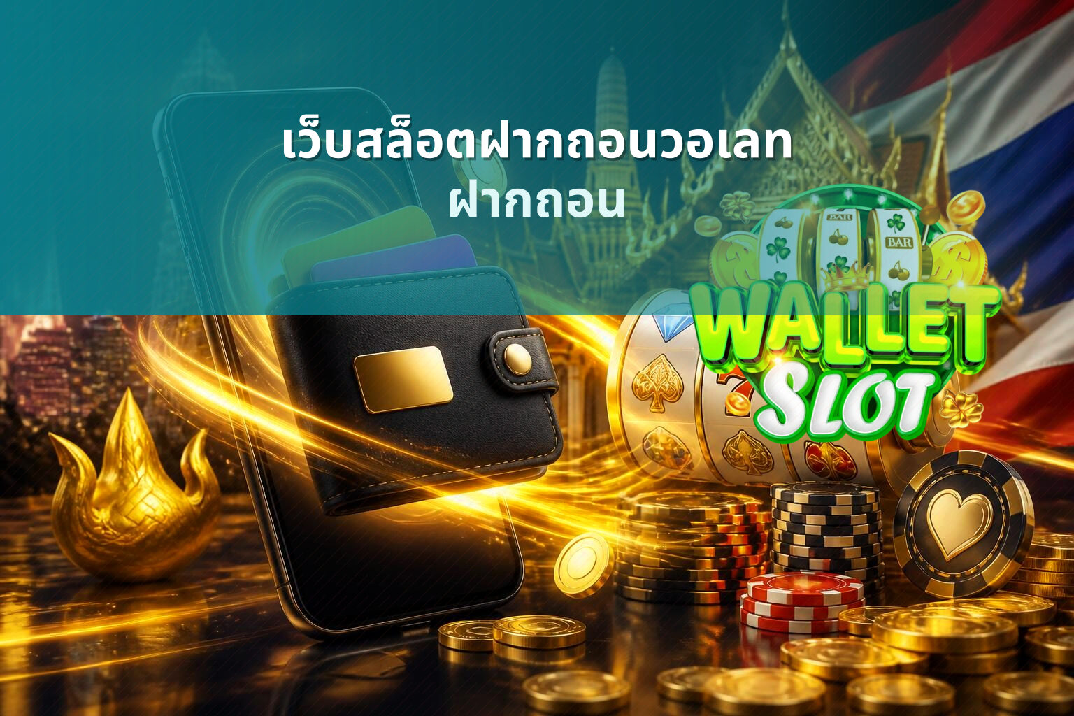 เว็บสล็อตฝากถอนวอเลท ฝากถอน