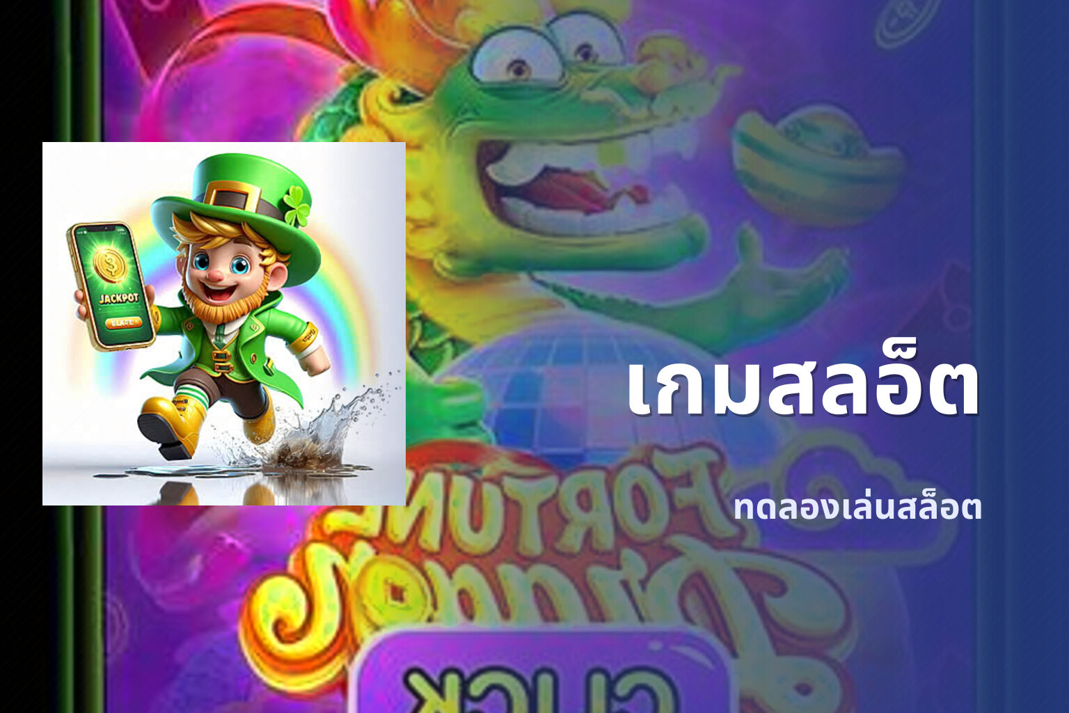 เกมสลอ็ต ทดลองเล่นสล็อต