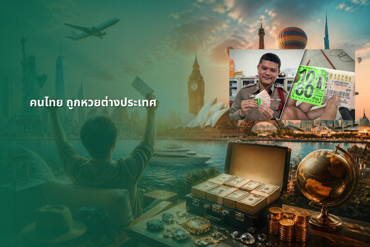 คนไทย ถูกหวยต่างประเทศ - หวยต่างประเทศ