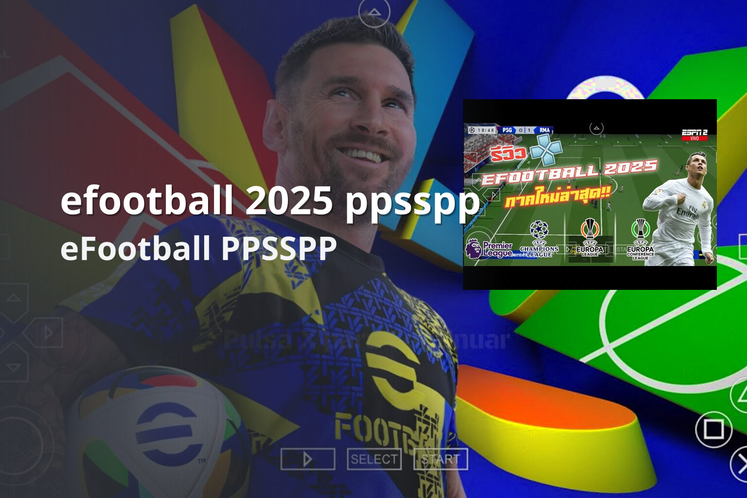 efootball 2025 ppsspp eFootball PPSSPP