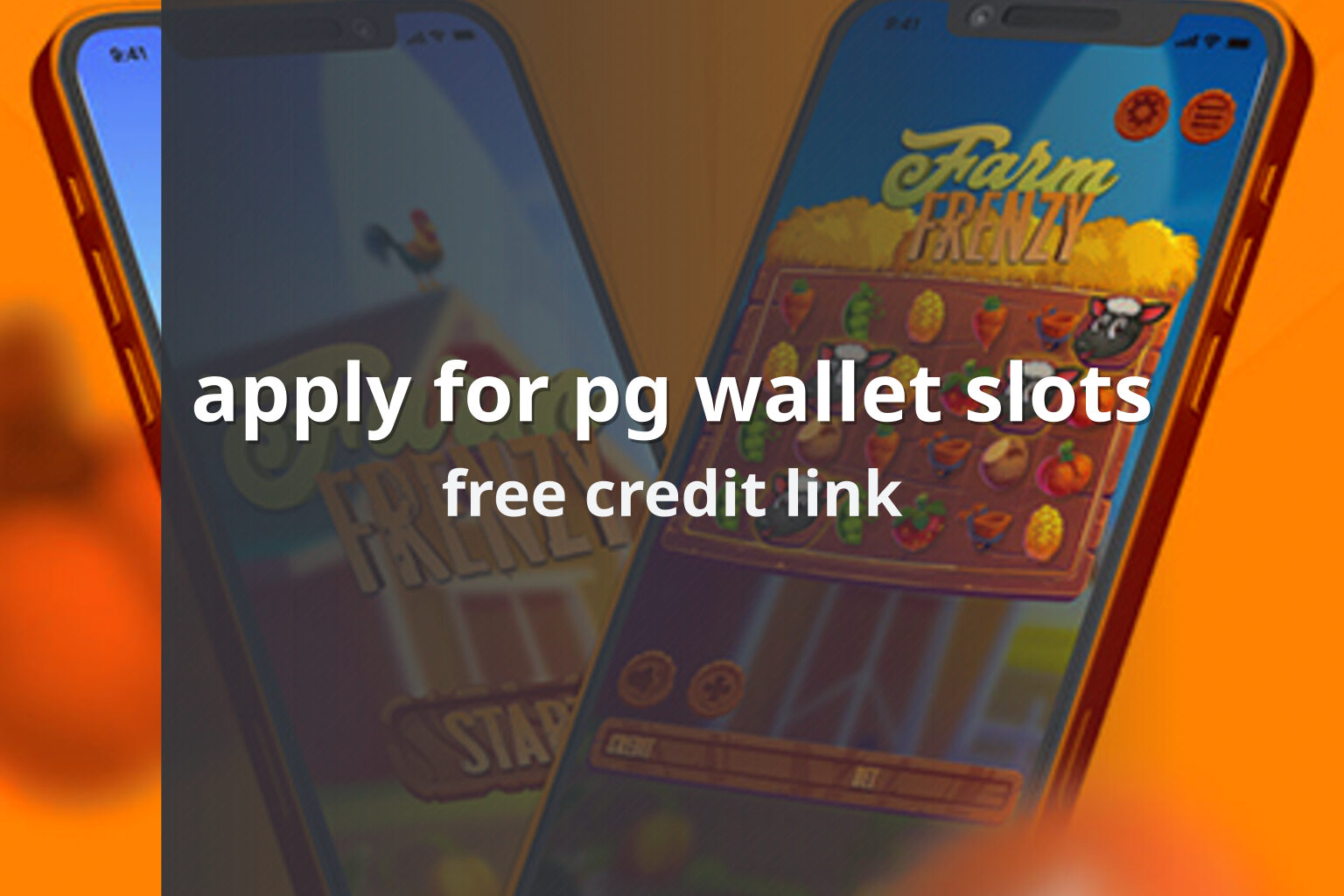 apply for pg wallet slots free credit link