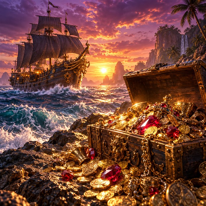 เกมสล็อต Pirate Treasure